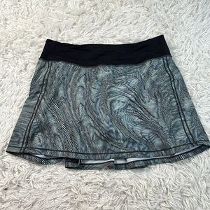 Lululemon Pace Rival Skirt (Tall) *No Panels 15" Dimensional Icing Blue Multi /